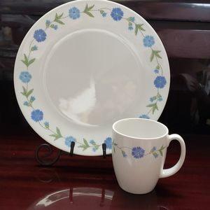 Corelle dinner plate&cup